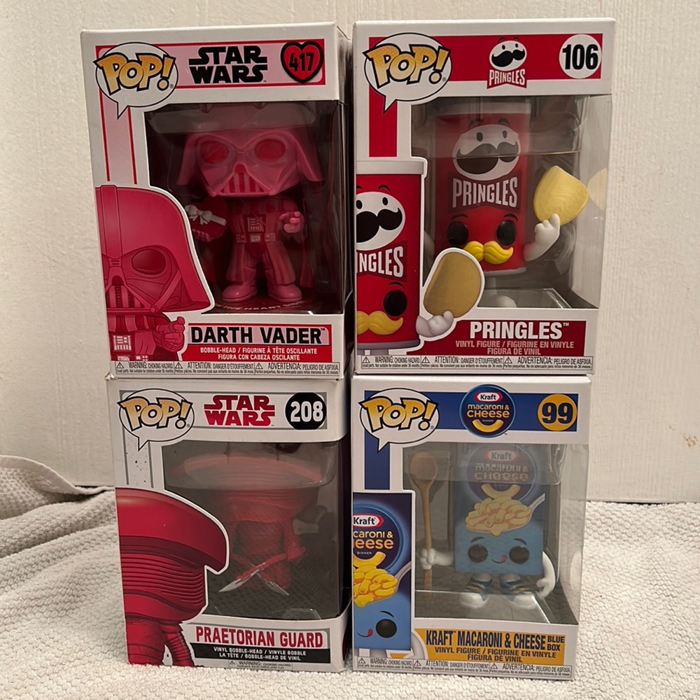 FOUR Funko Pops‼️